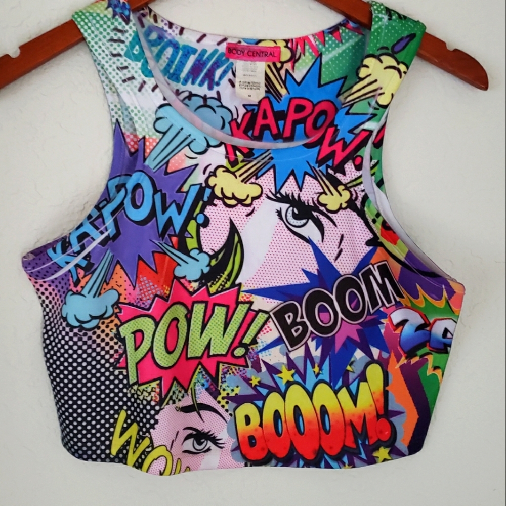 Crop Top NWOT Workout Top